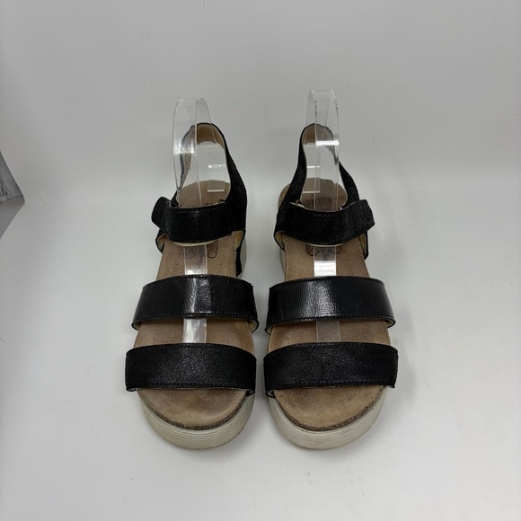 Fly London Strappy Wedge Sandals Size 38 or US 7.5/8 - Picture 2 of 11